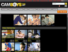 Tablet Screenshot of camboystube.net